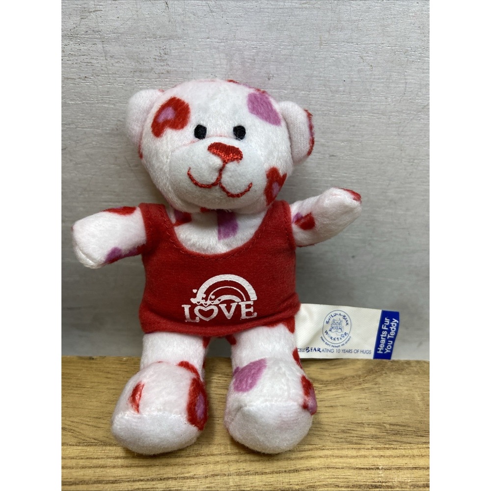 Build-A-Bear Workshop Hearts Fur‎ You Teddy 2007